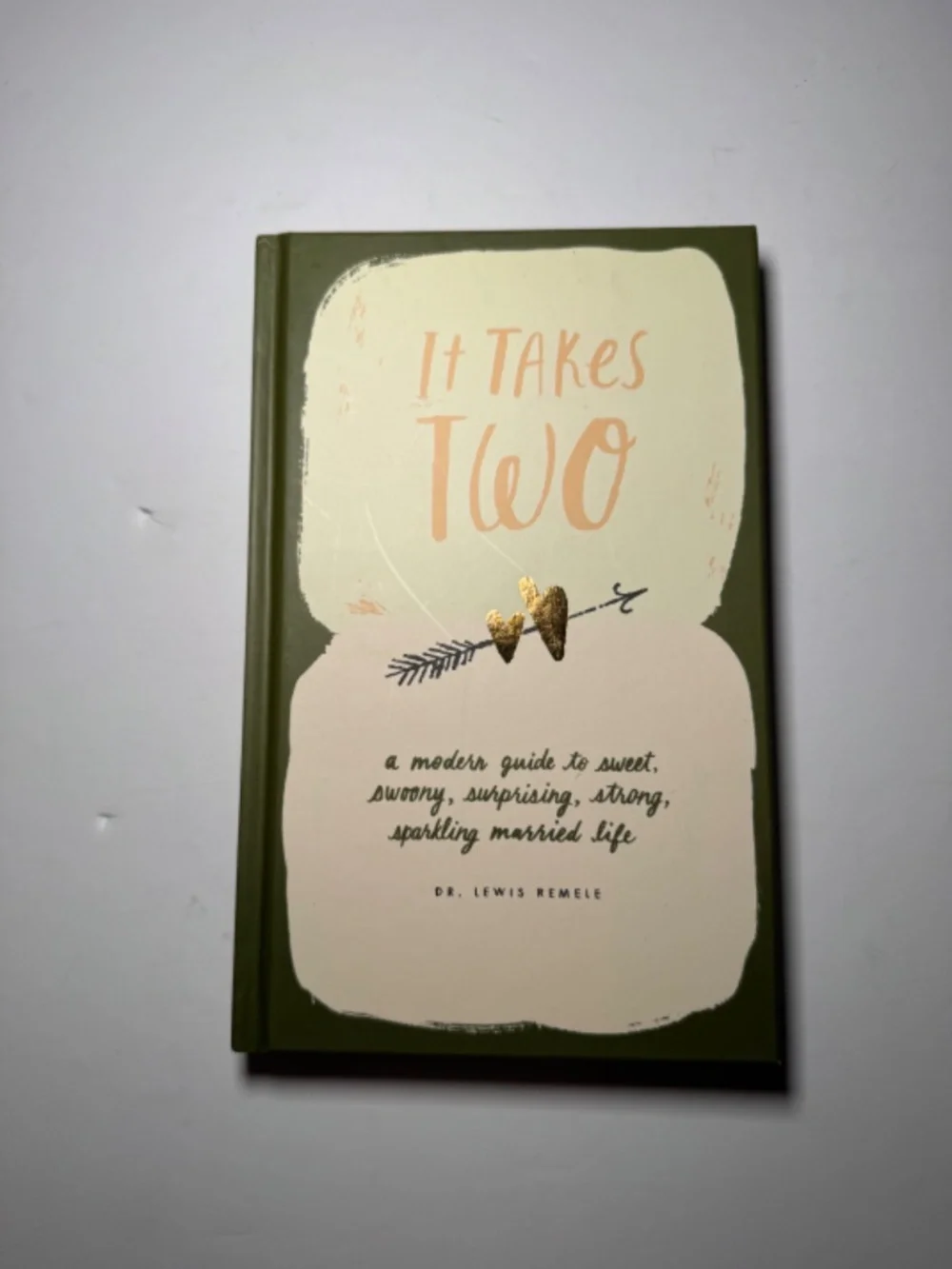 It Takes Two Marriage Journal Dr. Lewis Remele Kate Spade Hardcover